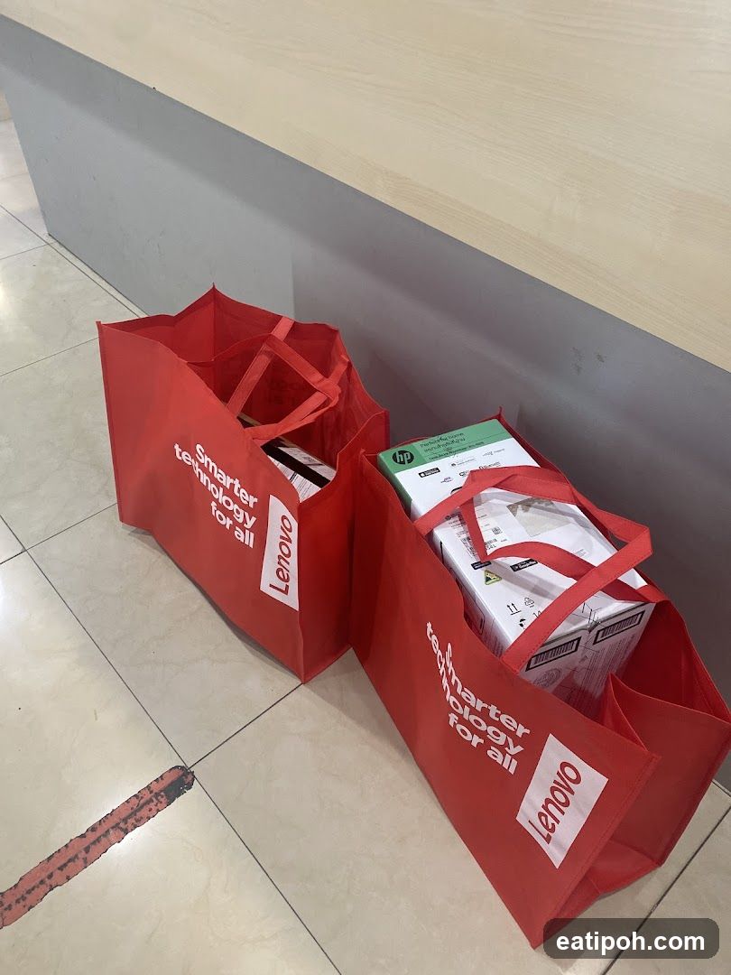 Lenovo Shopping Bags