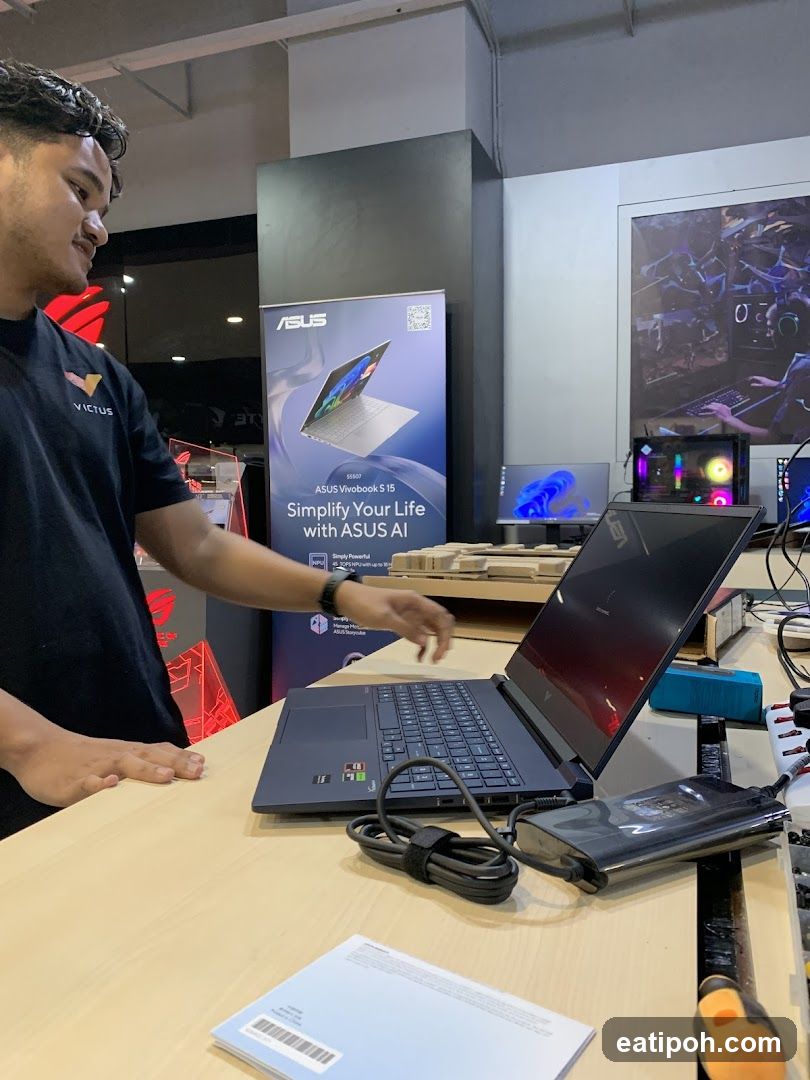 Electronics Store Display