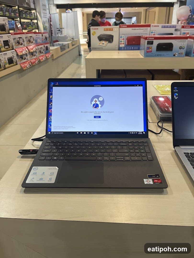 Electronics Store Display