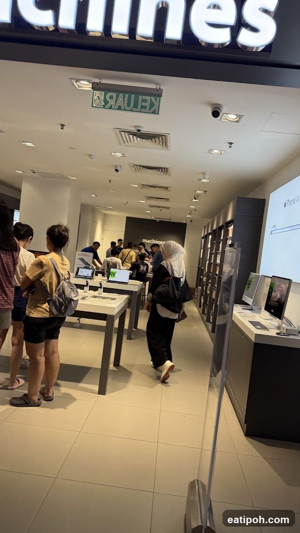Electronics Store Interior