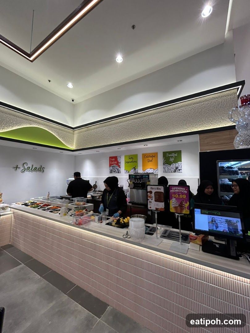 Salad Bar Counter