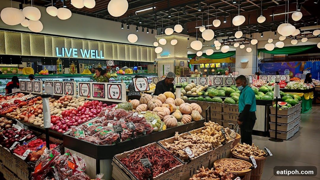 Supermarket Produce Section