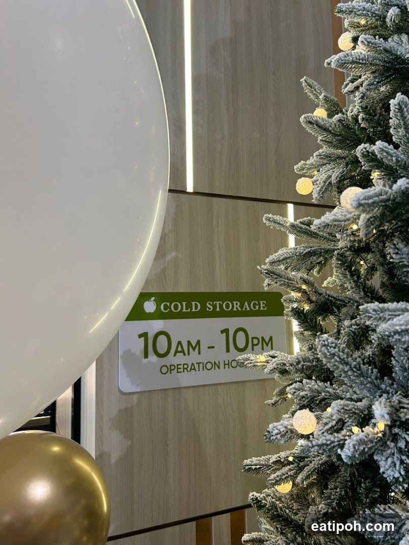 Cold Storage Operation Hours Sign
