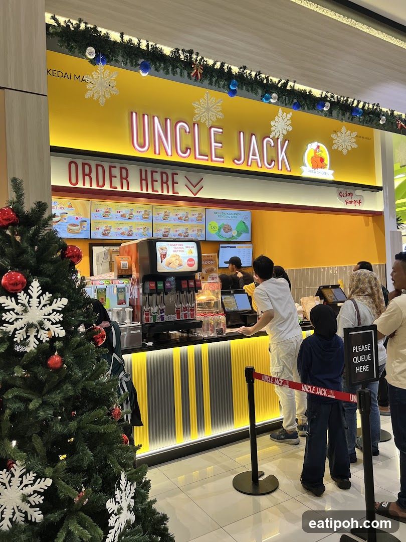 Uncle Jack Fried Chicken Counter