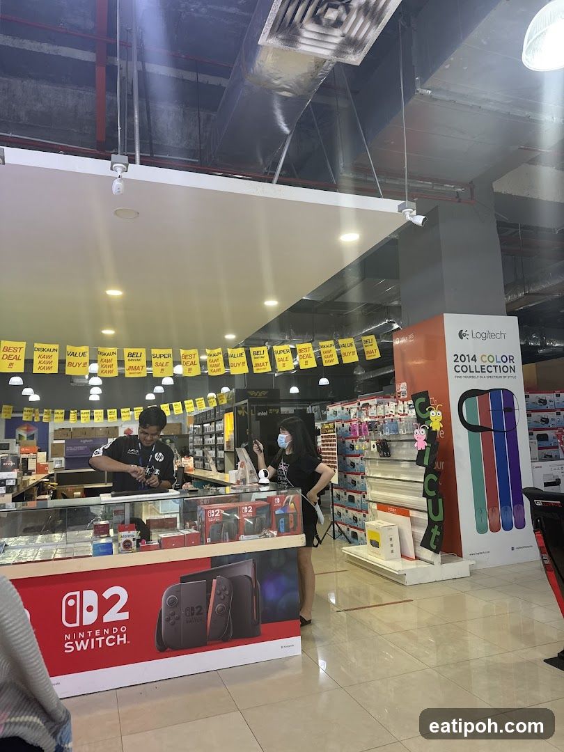Electronics Store Display