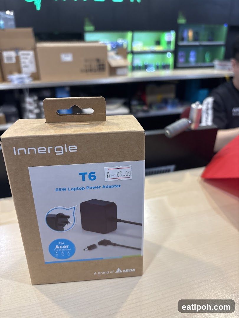 Innergie T6 65W Laptop Power Adapter