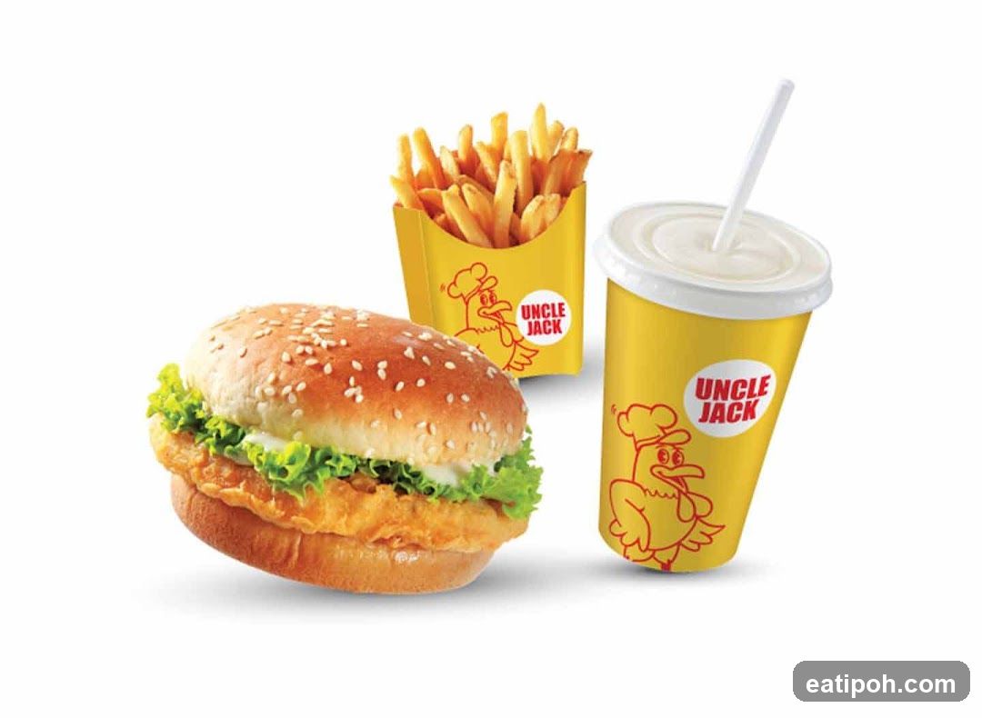 Uncle Jack's Burger Meal