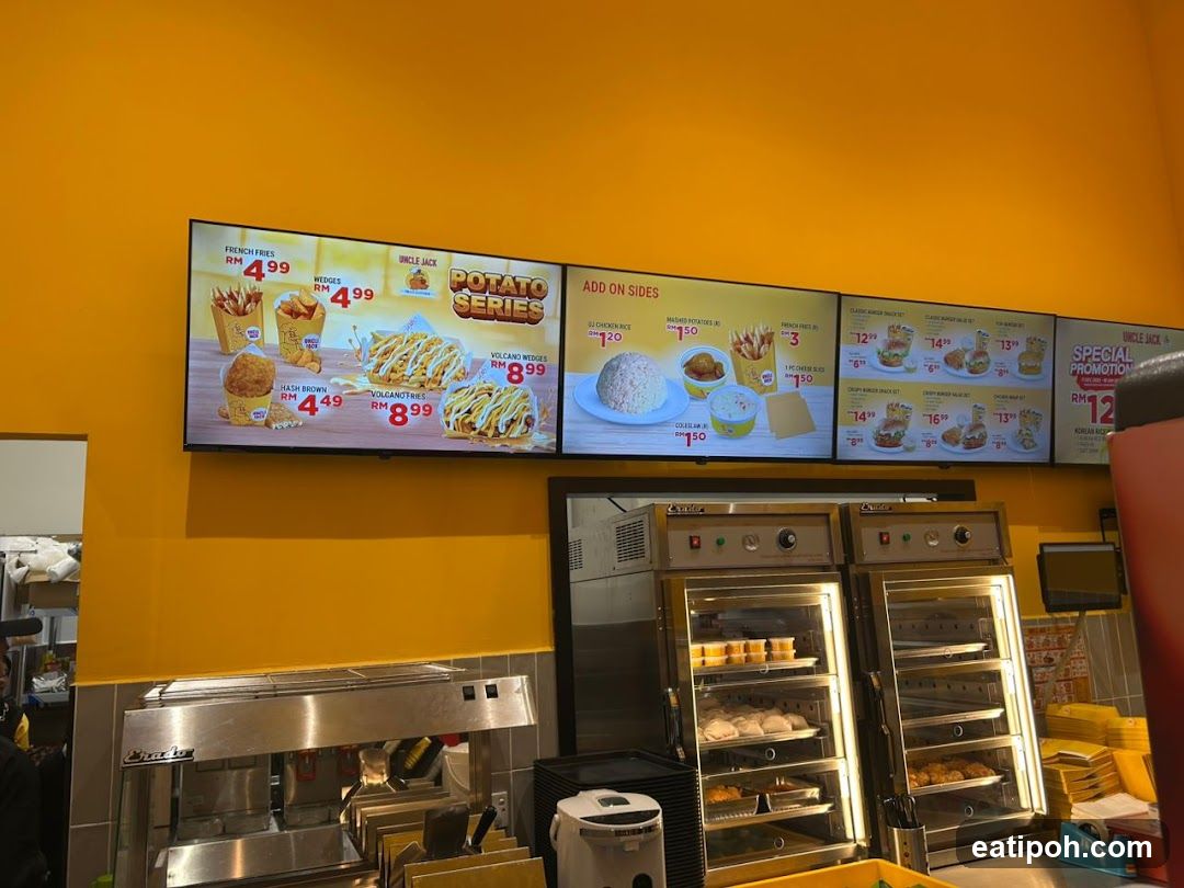 Uncle Jack Menu