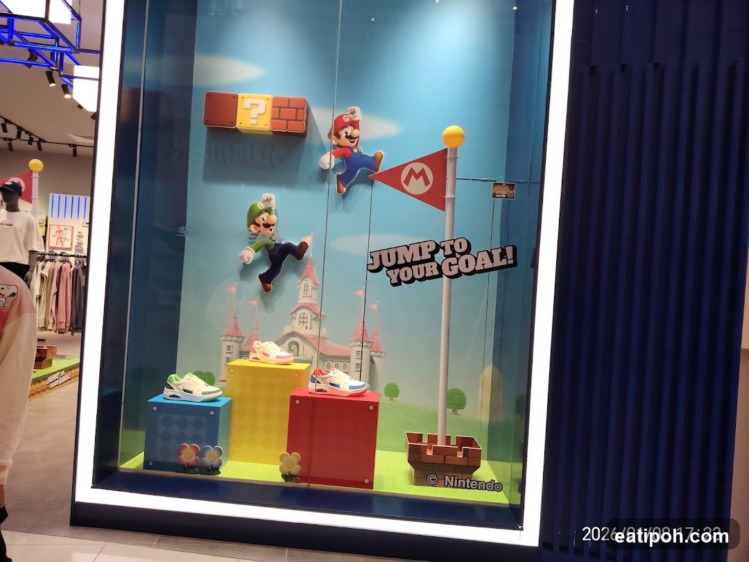 Super Mario Themed Display