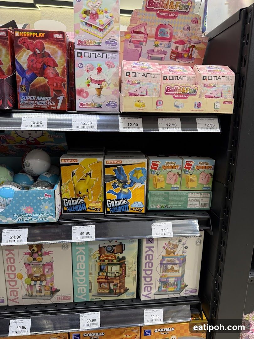 Toys on Display