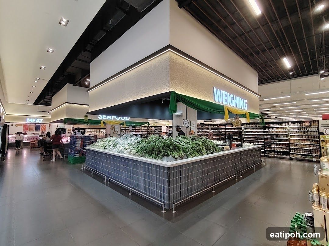 Supermarket Produce Section