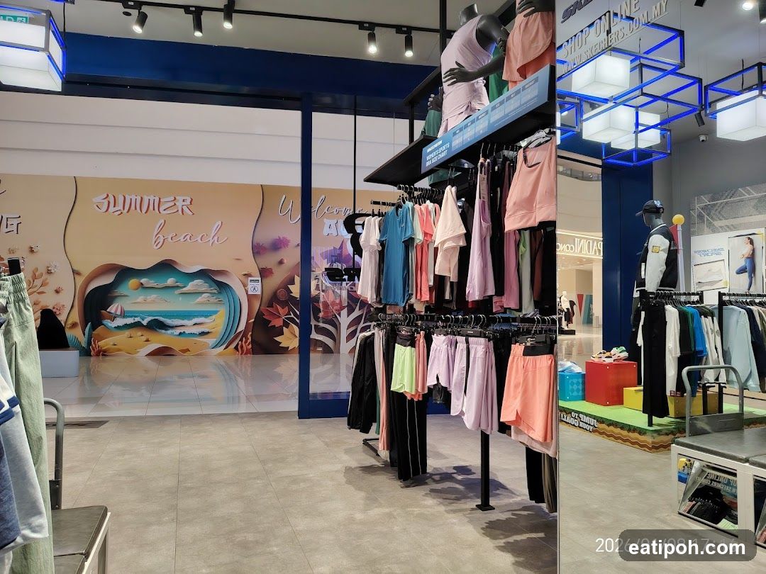 Athletic Apparel Store Interior