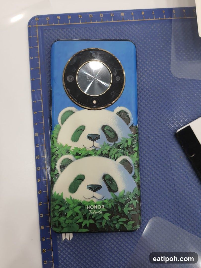 Smartphone with Panda Design