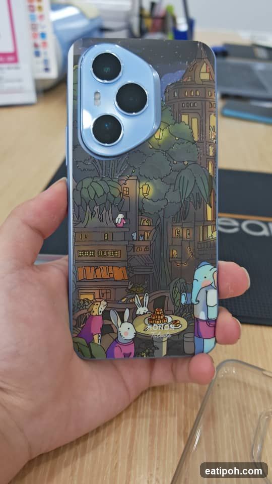 Phone Case with Cartoon Design