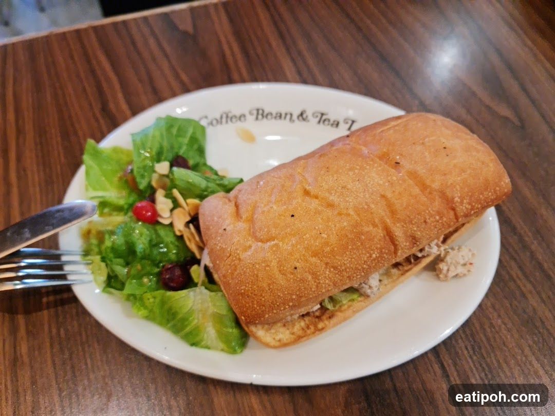 Sandwich and Salad