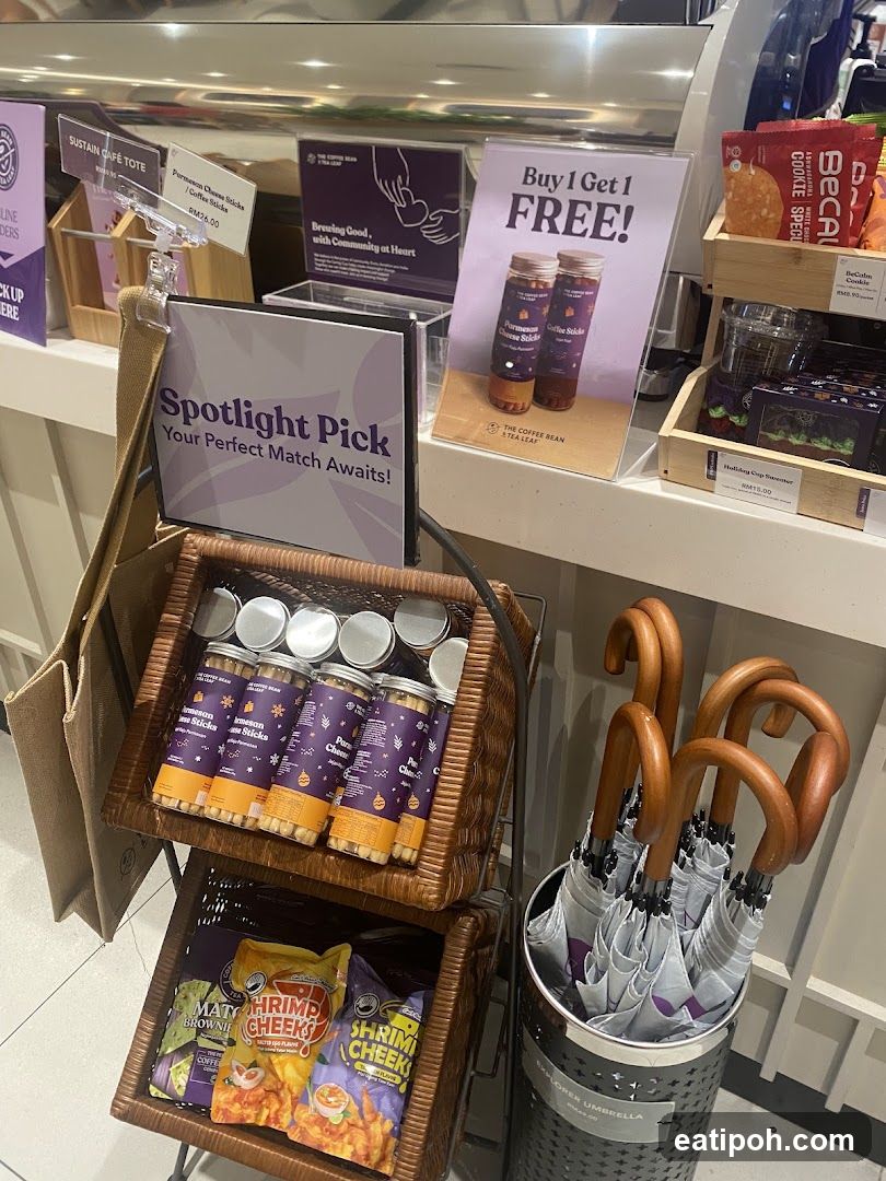 The Coffee Bean & Tea Leaf Display