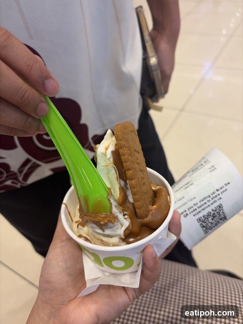 Ice Cream with Topping