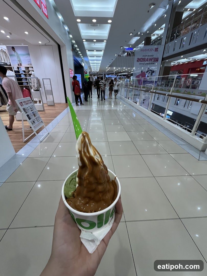 Ice cream in a cup