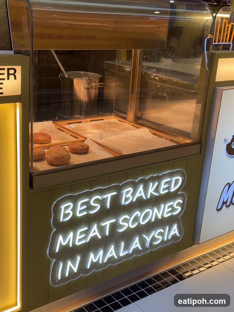 Meat Scones Display