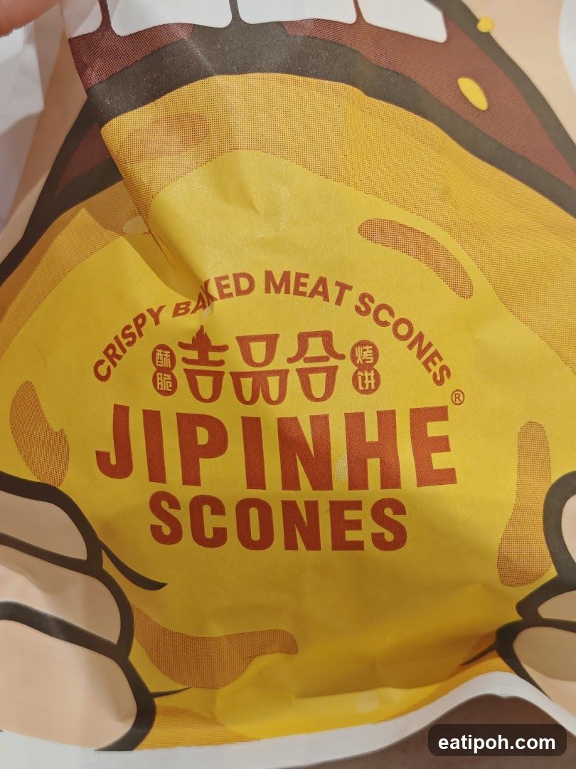JIPINHE SCONES packaging