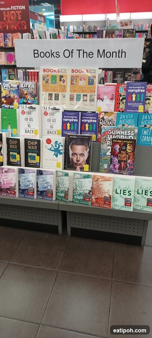 Books of the Month Display
