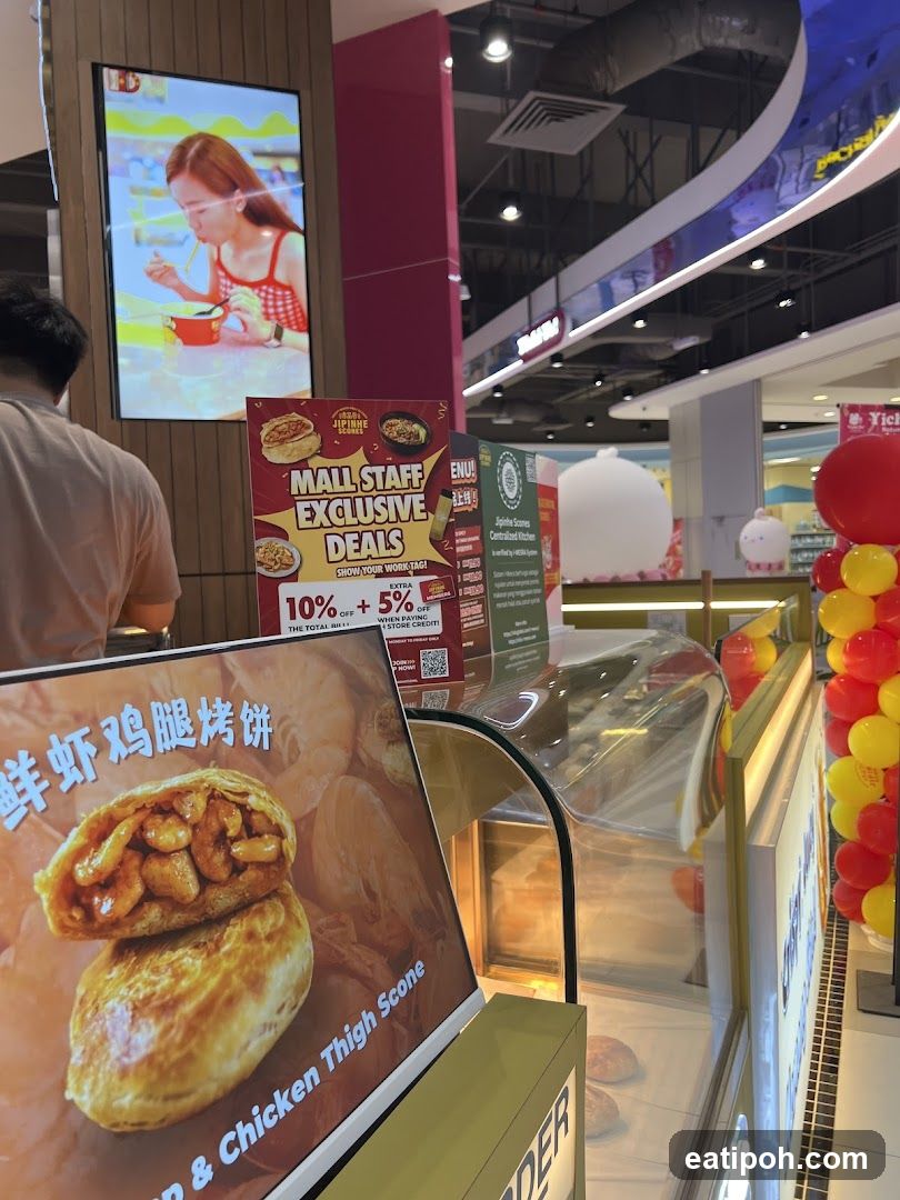 Food Stall Display