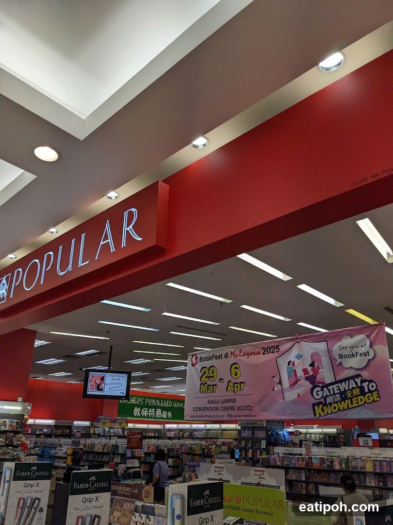 Popular Bookstore Interior