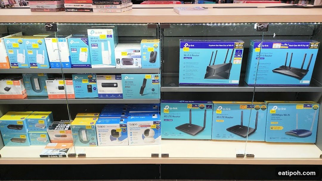 Networking Equipment Display