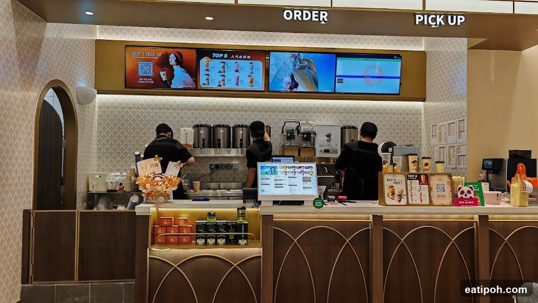 Bubble Tea Shop Counter