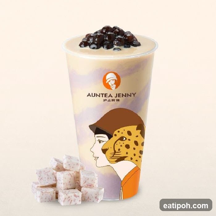 Taro Boba Smoothie