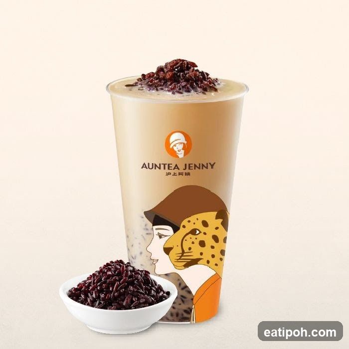 Auntie Jenny Drink with Black Rice