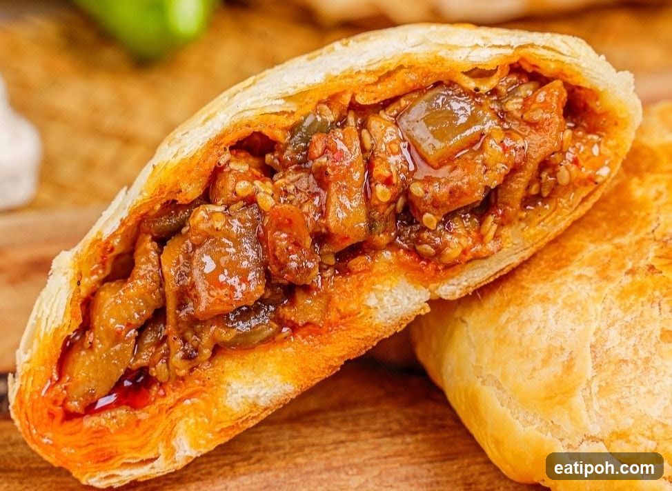 Savory Pastry with Filling
