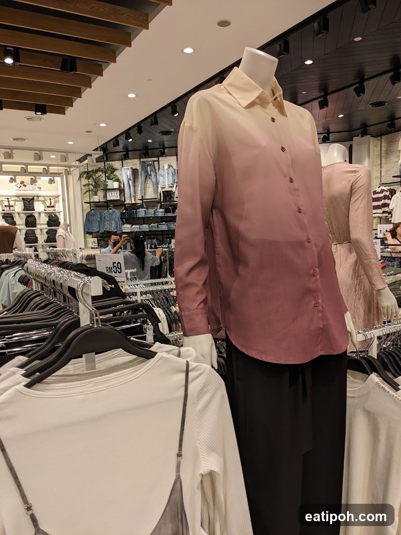 Clothing store display