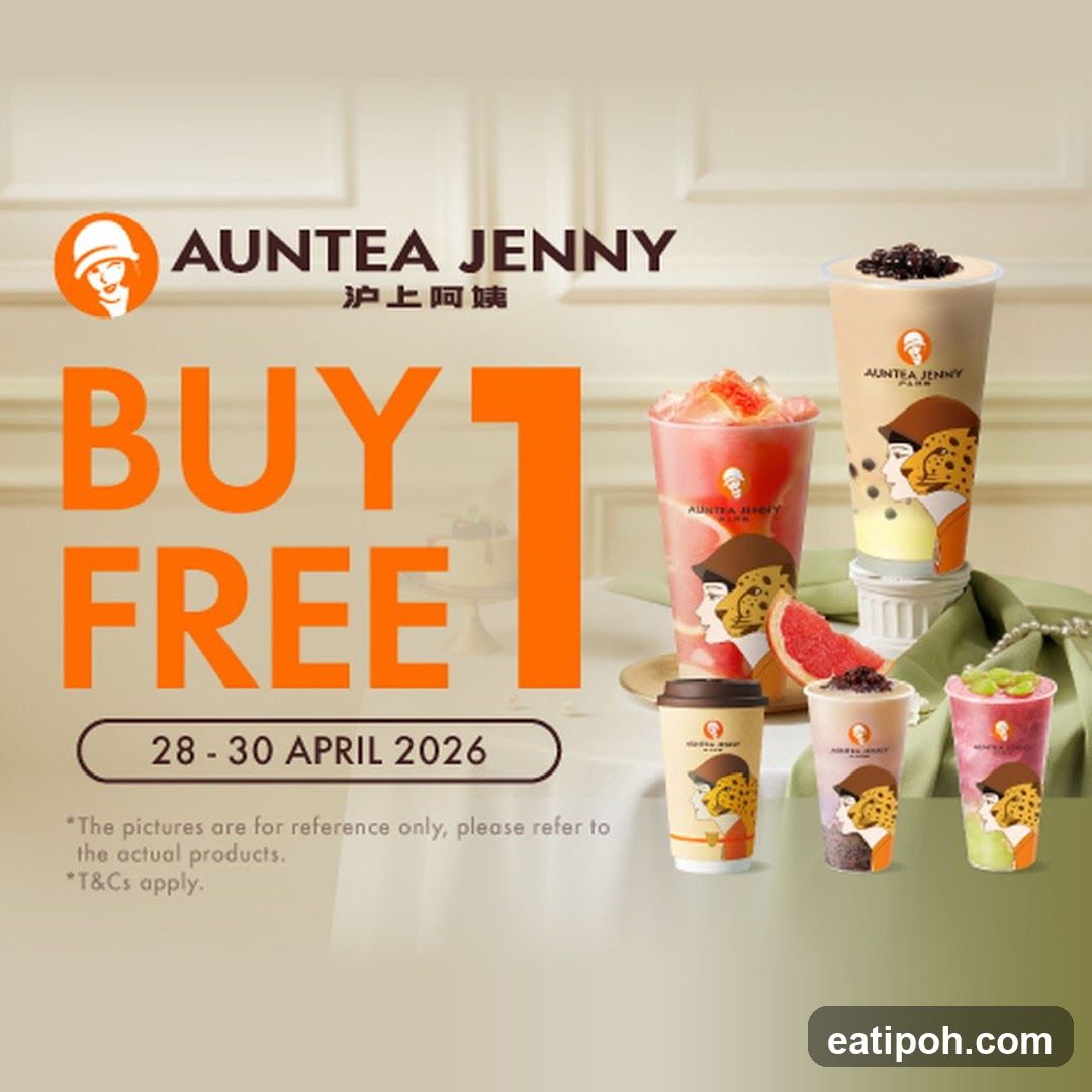 Auntea Jenny Buy 1 Free Promotion