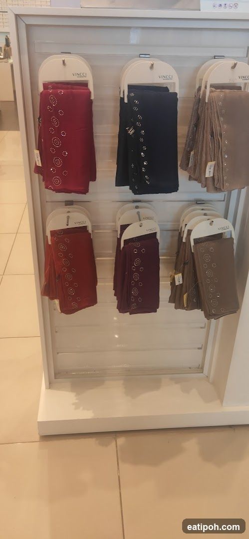 Scarves on Display