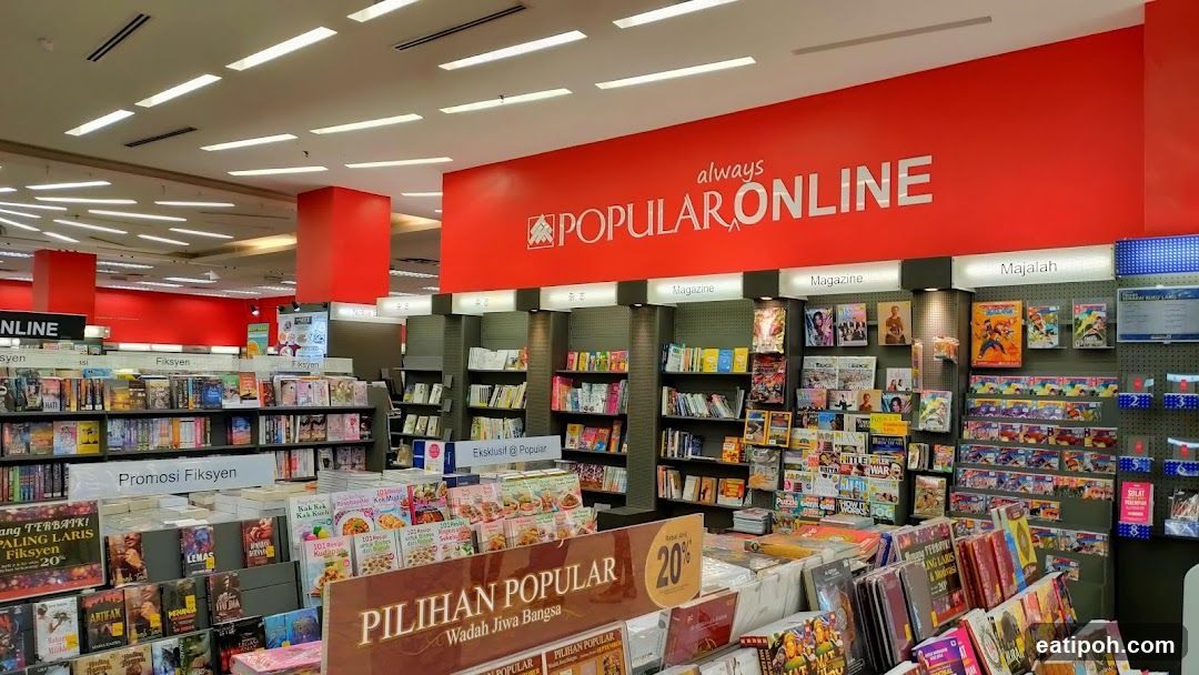 Popular Bookstore Interior