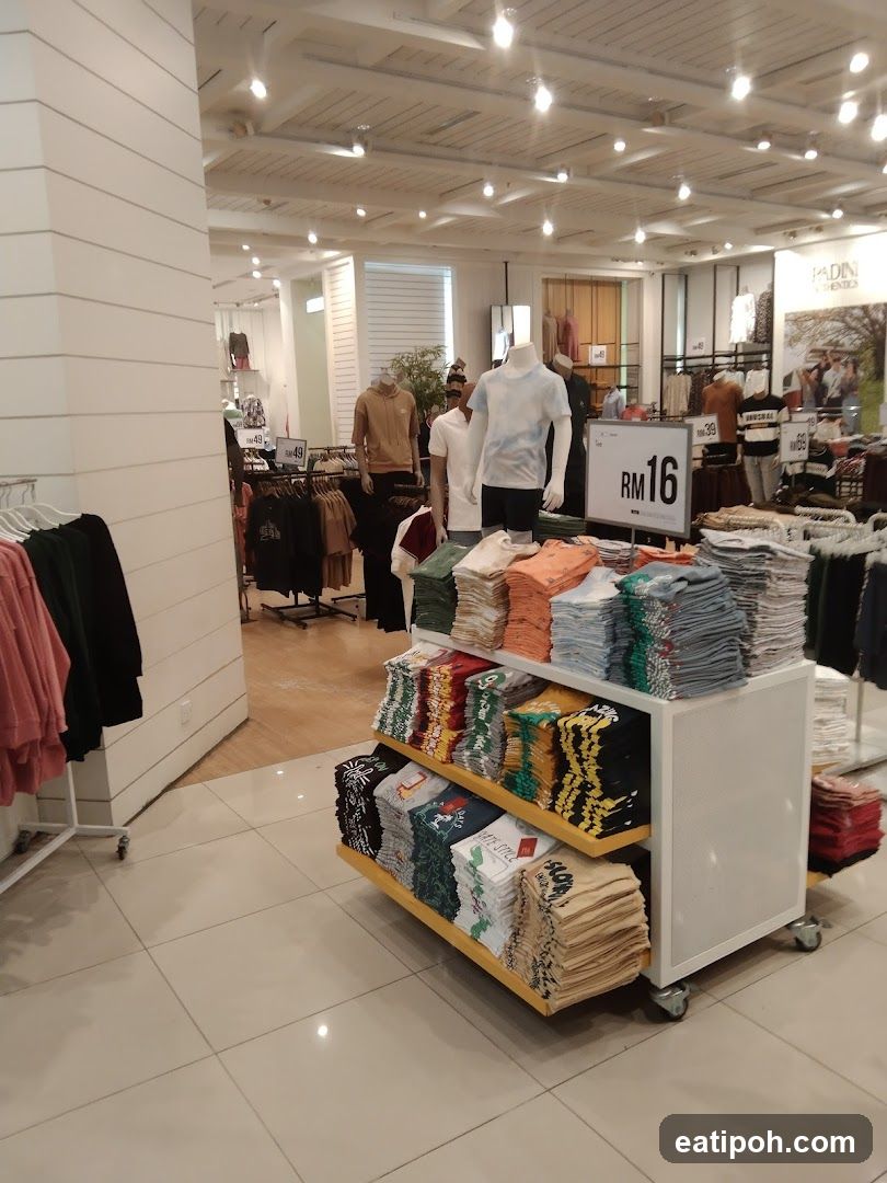 Clothing store display