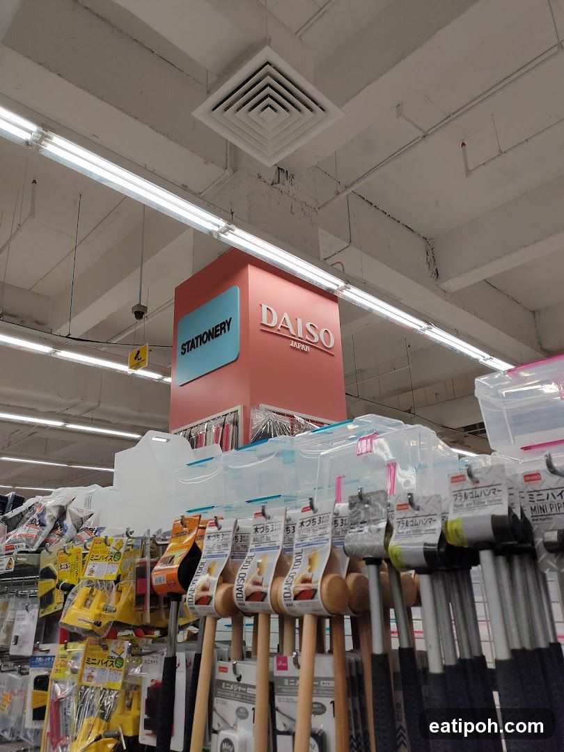 Daiso Japan Store Interior