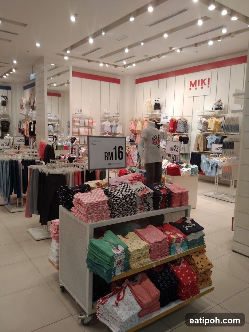 Children's Clothing Store Display
