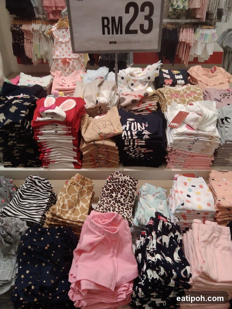 Children's Clothing Display