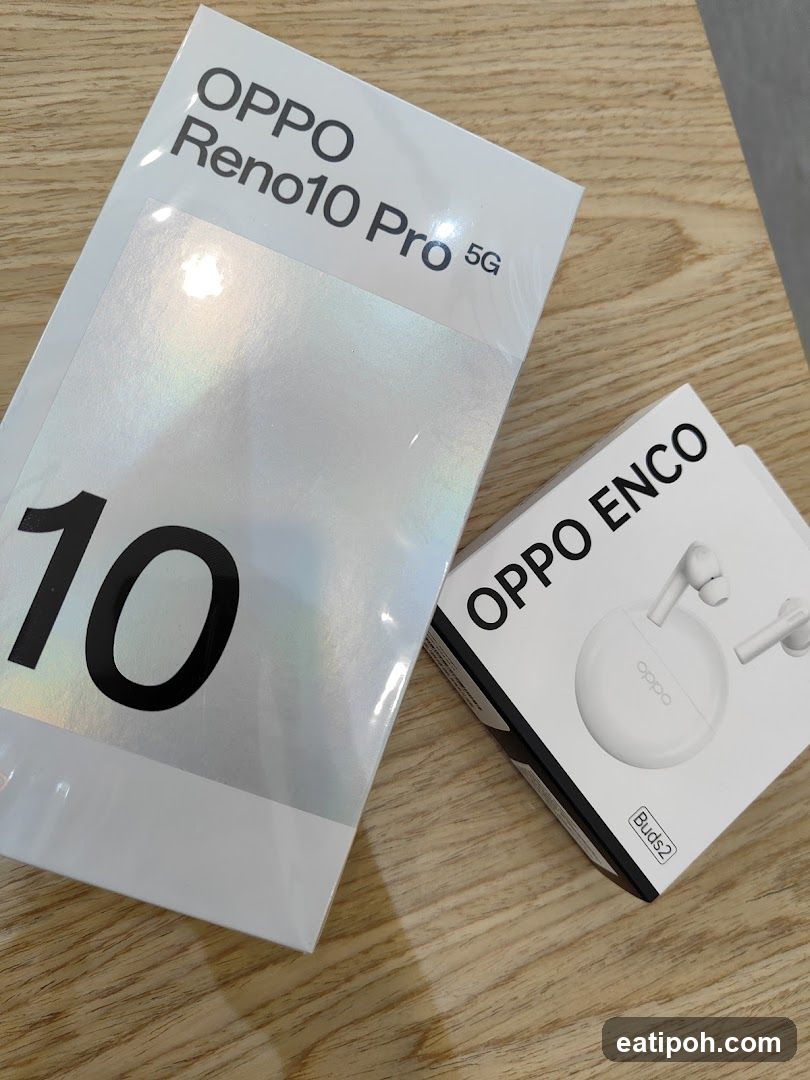 OPPO Reno10 Pro 5G and OPPO Enco Buds2