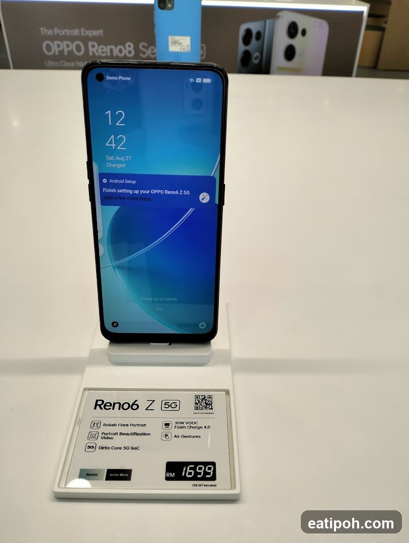 OPPO Reno6 Z 5G Display