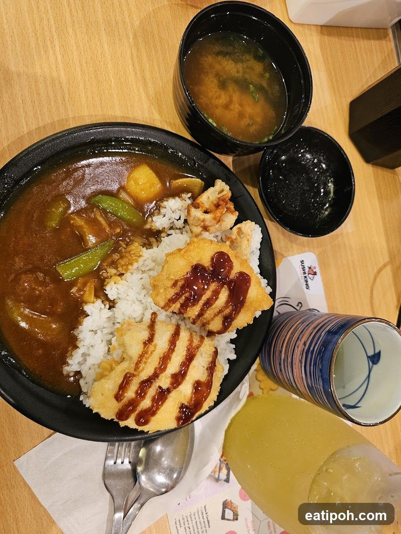 Japanese Curry with Fried Fish