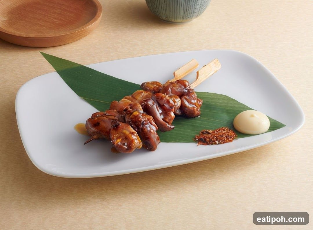 Chicken Skewers with Sauce