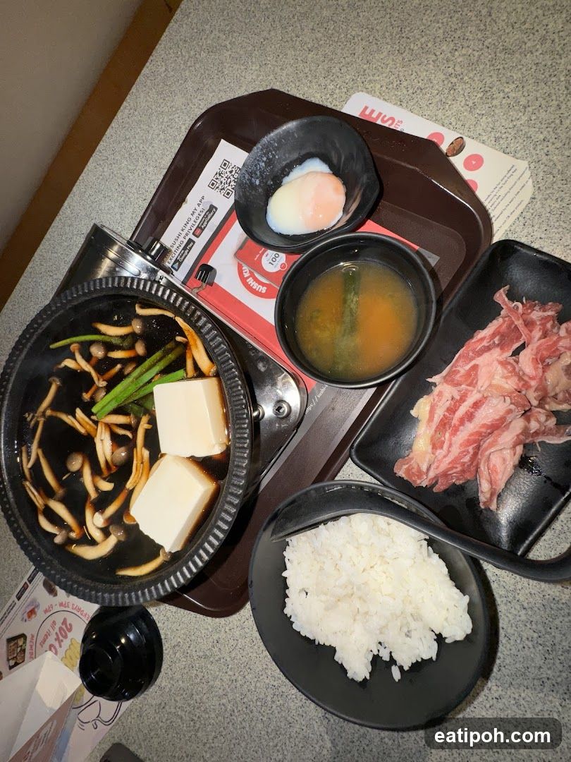 Japanese Hot Pot Meal