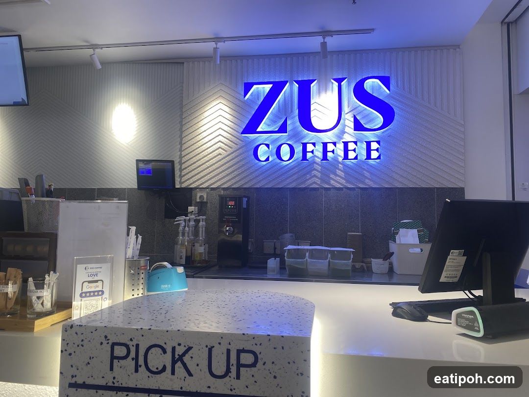ZUS Coffee Counter