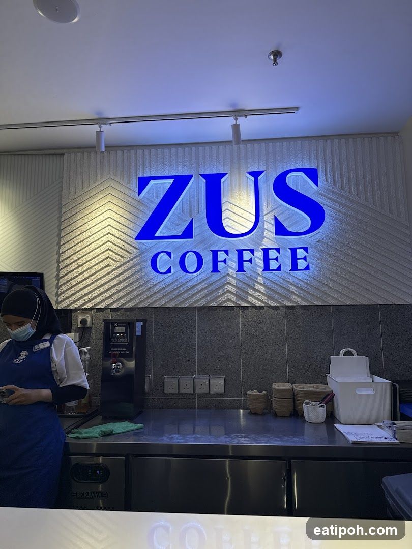 ZUS Coffee Counter