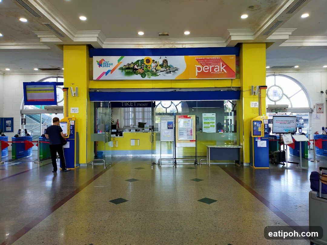 Ticket Counter Area