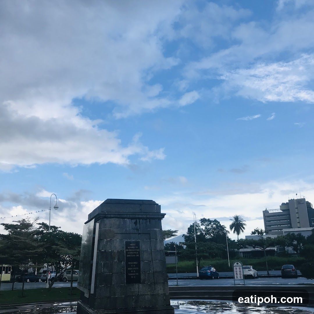 Monument in a public space