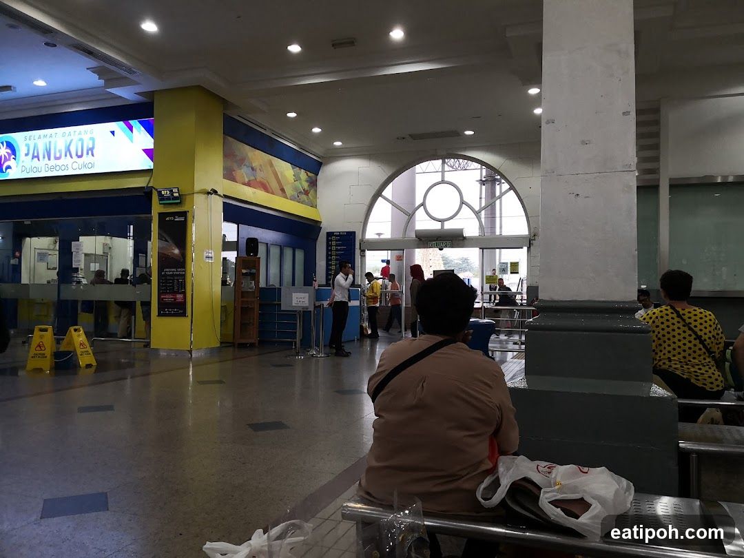 Interior of a transportation hub